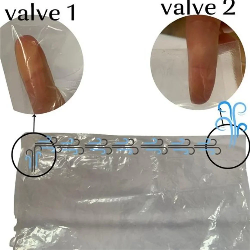 12 Space Saver Storage Bags for Clothes for Travel - Compression,no Vacuum Sacks